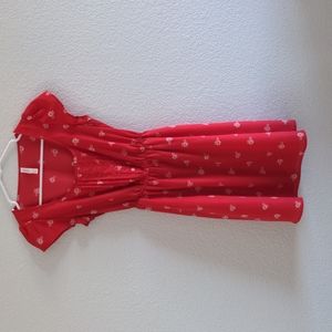 🎉2/$20 Sale - Target xhilaration Red Bike pattern dress